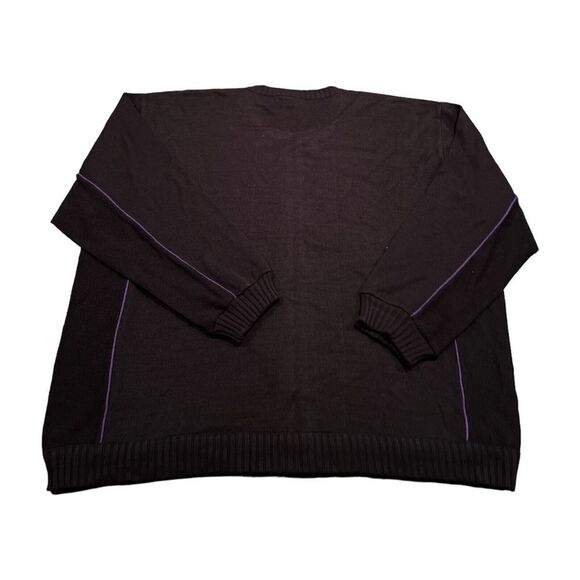 FedEx Stan Herman FD5313 Service Agent Cardigan Full-Zip Sweater Size 5XL - Picture 4 of 9